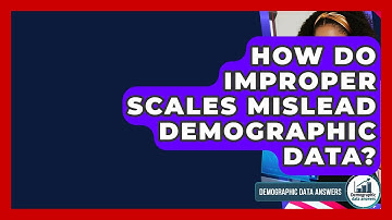 How Do Improper Scales Mislead Demographic Data? - Demographic Data Answers