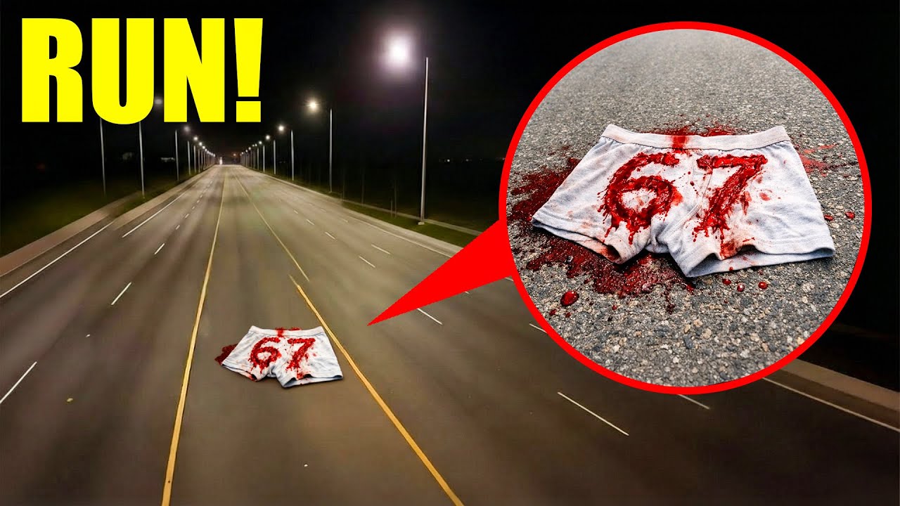 if you ever see these BLOODY UNDIES on your STREET, DO NOT PICK THEM UP!! (its a TRAP!)
