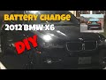 2012 BMW X6 35i Battery Change | DIY