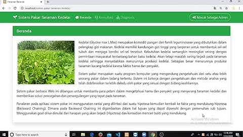 Sistem Pakar Dengan Menggunakan Metode Backward Chaining