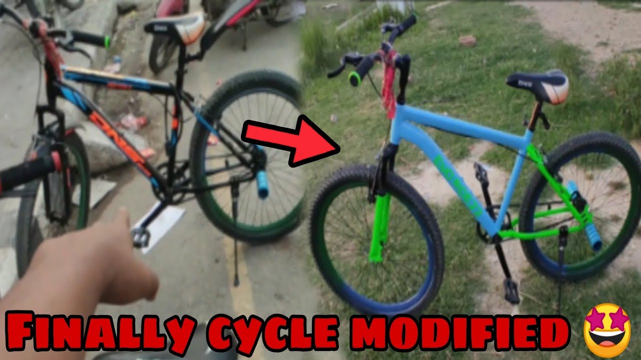 FINALLY CYCLE MODIFIED 🤩 || HOW TO MODIFY CYCLE || - YouTube