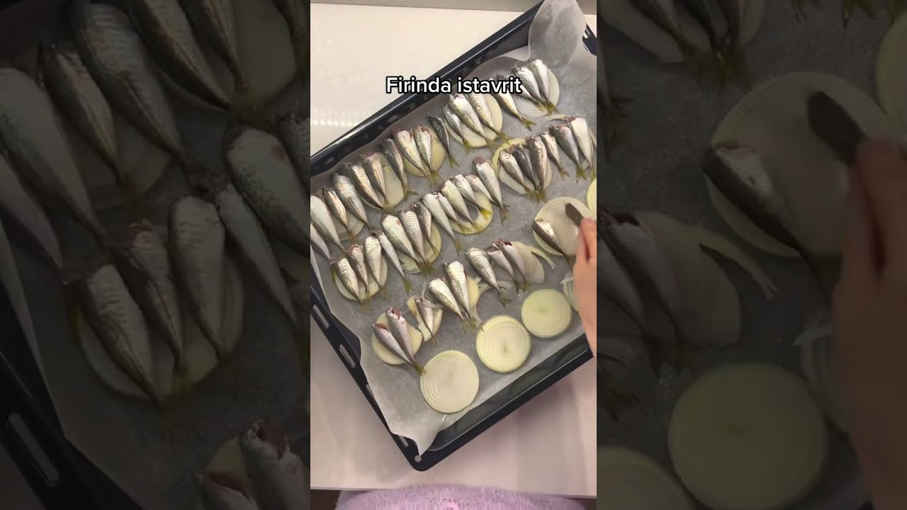 FİRİNDA İSTAVRİT.  #yemektarifleri #tarif #balık #fish #yemek #shortvlog #shortsvideo