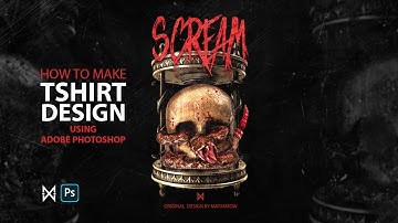 How To Make Original Tshirt Design Using Adobe Photoshop - Design Process (Photo Manipulation)