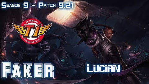 SKT T1 Faker LUCIAN vs XERATH Mid - Patch 9.21 EUW Ranked