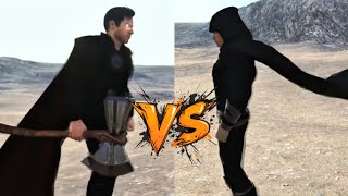 Thor vs Black Adam