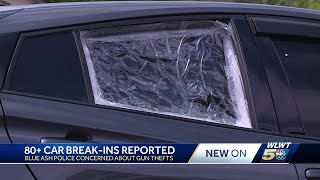 Blue Ash police investigating series of car break-ins, gun thefts in the last month by WLWT 67 views 2 hours ago 1 minute, 54 seconds
