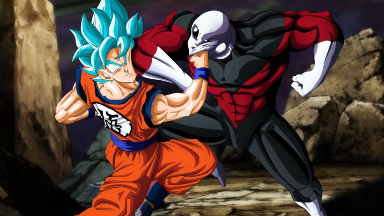 SSJ Blue Goku vs Jiren (Goku Gets Humiliated) - Dragon Ball Super Episode  109 HD on Make a GIF