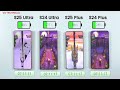 Samsung S25 Ultra VS S24 Ultra VS S25 Plus VS S24 Plus Battery Drain Test Comparison 2026