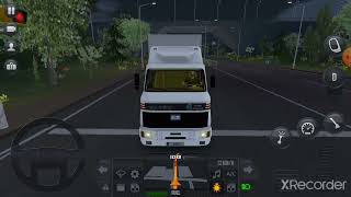 Truck simulator Ultimate #9/ Mô phỏng lái xe tải trên điện thoại đi trong thời tiết xấu screenshot 5
