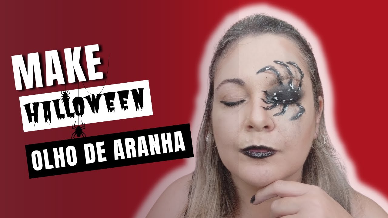 Vídeo: Make Halloween Olho de Aranha