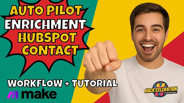 Automatically Enrich Your HubSpot Contacts with LinkedIn (Make + Captain Data) [Beginner]