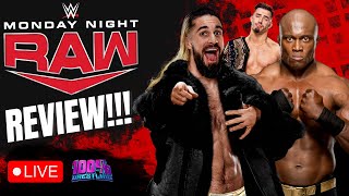 🔴LIVE. WWE RAW REVIEW 12/12/22/, Seth Rollins vs Bobby Lashley en el MAIN EVENT!