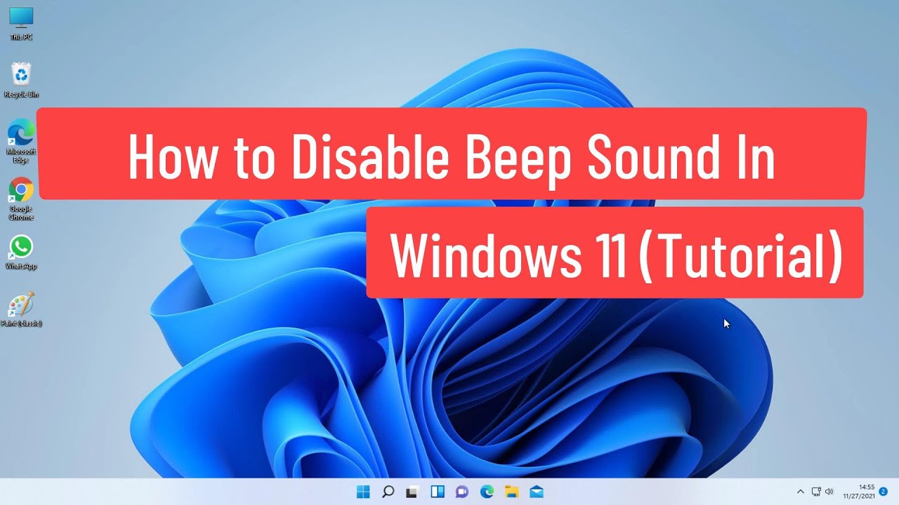how-to-disable-beep-sound-in-windows-11-tutorial-youtube