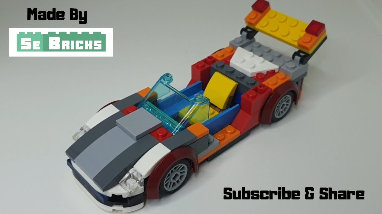 lego convertible car