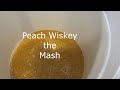 E35 peach whiskey mash