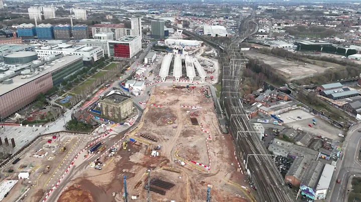 HS2 A38 Streethay Curzon street Birmingham-London Massive progress uncut all 2025