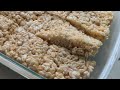 Rice krispies treats  marshmallow treats