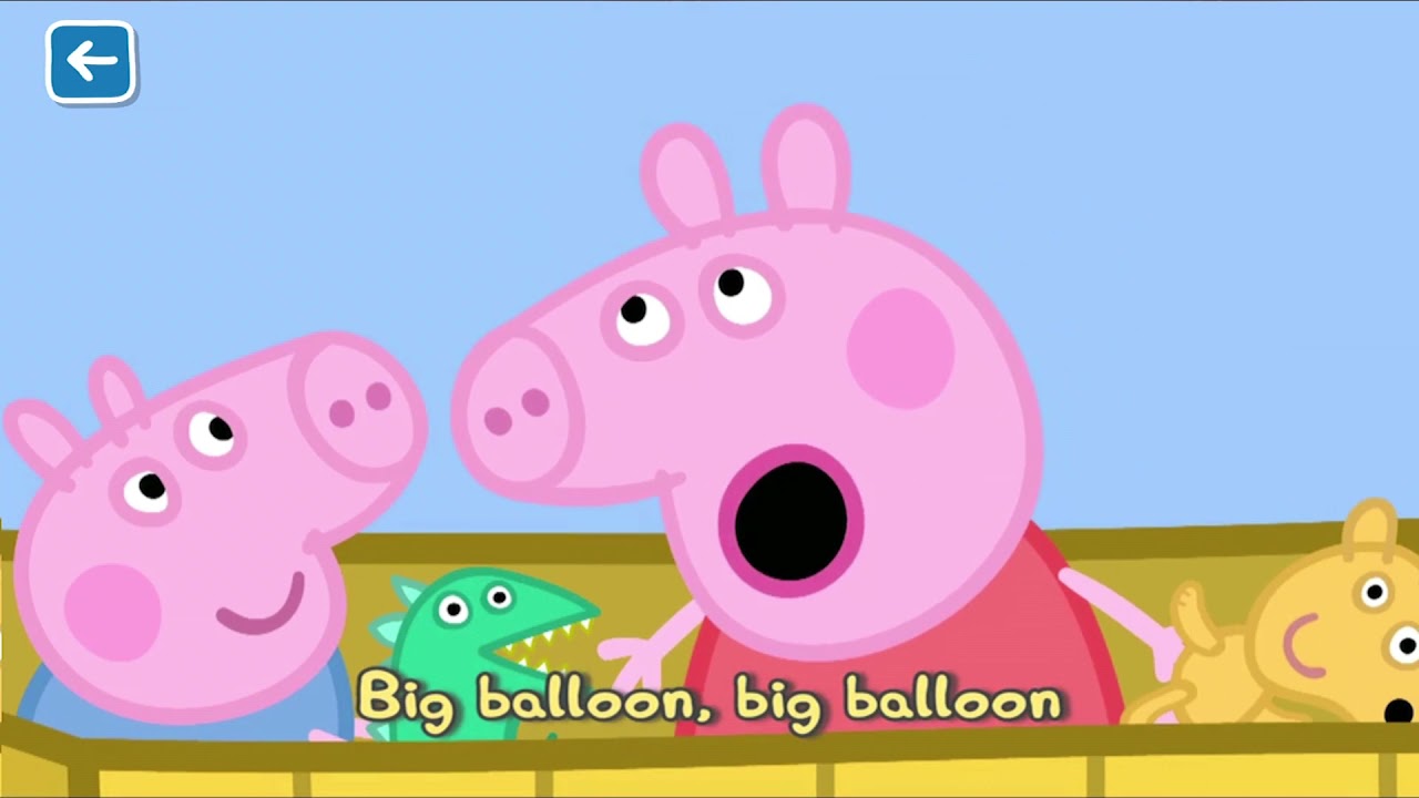 PEPPA PIG BIG BALLOON YouTube