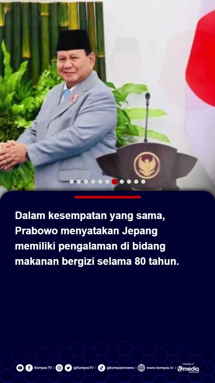 Jepang Buka Kerja Sama Dukung Makan Bergizi Gratis, Bakal Beri Pelatihan hingga Kirim Ahli #jepang