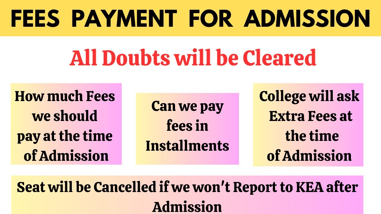 KCET NEET 2023 Fees Payment To Allotted College FEES PAYMENT KCET kcet-neet-2023-fees-payment-to-allotted-college-fees-payment-kcet