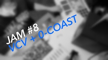 Playing The Slope As An Oscillator With A Midi KeyBoard || Make Noise 0-Coast And VCV Rack Jam