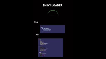 shiny loader animation html css || code #html #programming #viral #tranding #shorts