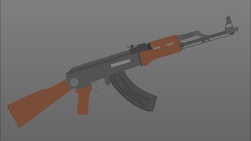 Stick Nodes: AK-47 Test (was bored)