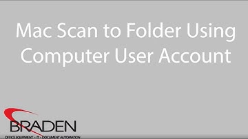 Mac Scan to Folder Using Computer User Account
