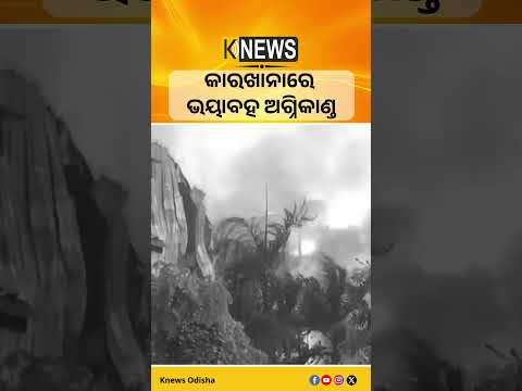 ମୁରାଦାବାଦ କାରଖାନାରେ ଭୟାବହ ଅଗ୍ନିକାଣ୍ଡ #knewsodisha