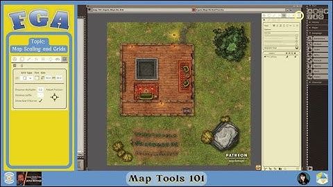 FGA Presents: Map Tools for Fantasy Grounds Unity "Grids" EP01