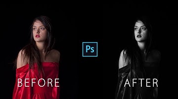 Photoshop Tutorial Black & White Effect Using Gradient Map