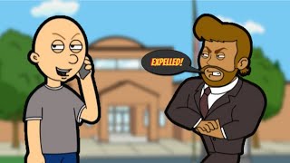 Classic Caillou Makes a Fake Emergency at School and Gets Expelled! / Arrested! / Grounded! Classic Caillou Makes a Fake Emergency at School and Gets Expelled! / Arrested! / Grounded!