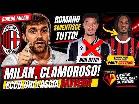 Video MILAN, CLAMOROSO DIETROFRONT: NON ERA ATTA! ECCO CHI LASCIA DAVVERO