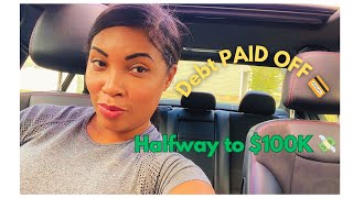 Work Optional by 40 💸 Credit Card Debt PAID OFF + Halfway to $100K Invested!