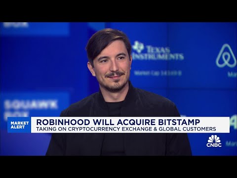 Robinhood CEO Vlad Tenev on Bitstamp acquisition: Accelerates our plans for international expansion Episode cover