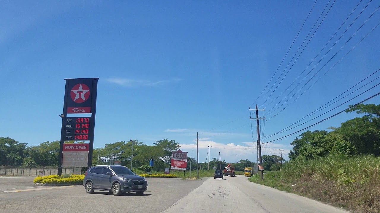 Driving from Ferris to Savlamar Jamaica YouTube