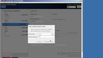 CentOS 7 - Instalación con particionamiento separado usando LVM