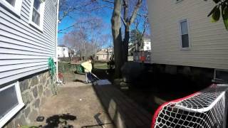 Kid Me Throws Hockey Stick And Breaks Gopro Almost