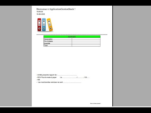 Projet@ java 73 : COMMENT FAIRE LE RAPPORT EN JAVA SOUS NETBEANS ? Partie 5