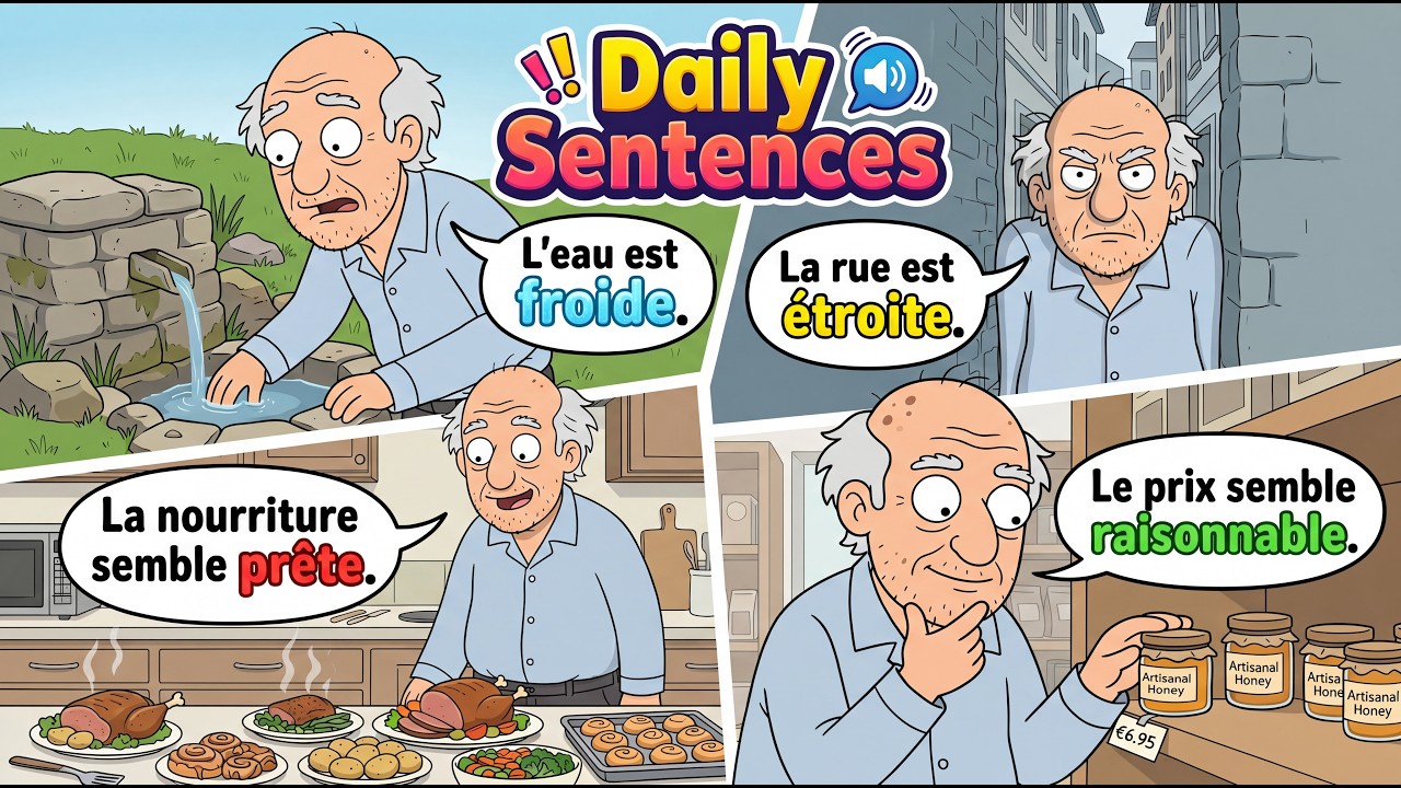 🚀 Improve Your French Now 🇫🇷✨ | Useful Daily Sentences for Everyone 💬