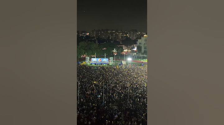 People watching at Election Rally for Hougang |Workers' Party Final Rally 1 May 2025