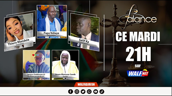 [JUSTICE] BALANCE DE CE MARDI 24 Juin 2025 Invité Serigne Ceikhouna Lo Ex-détenu / Imam Mansour Samb
