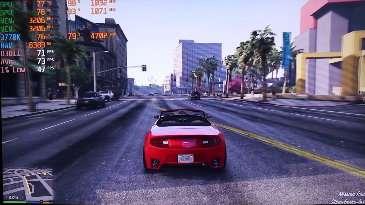 GTA 5 with GTX 690 SLI FPS TEST in 2019