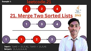 21. Merge Two Sorted Lists || LinkedList || leetcode.21 || Easy || java