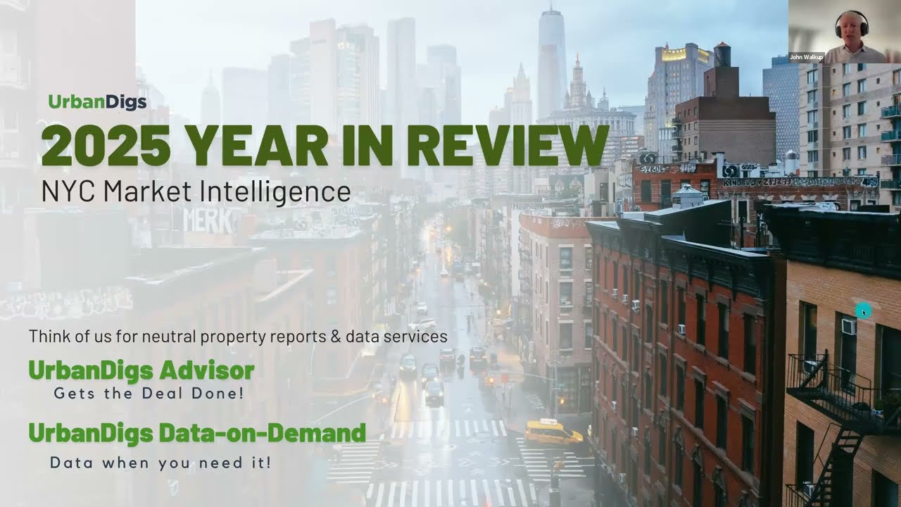 Нью-Йорк — рынок покупателя или рынок продавца? Да. Обзор UrbanDigs за 2025 год.
