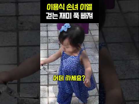 <strong>이용식</strong> 손녀 이엘 걷는 재미 푹 빠져