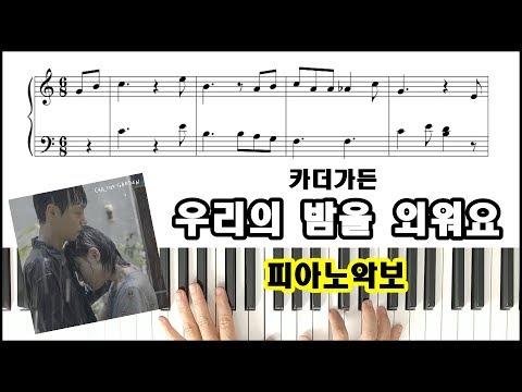 Memorize Our Night ( EASY Piano) - Car the garden
