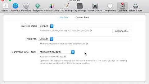How to fix xcode command line tools not showing in preferences, Mabook Pro | Hammad Khan