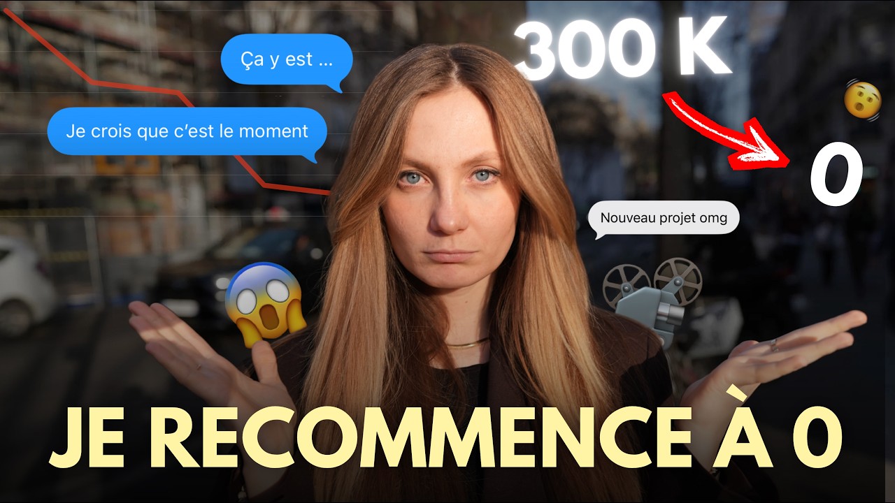 JE RECOMMENCE À 0 ! (300K à 0)