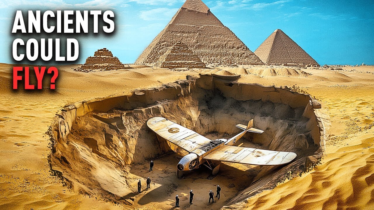 Proof of Lost Technology? Ancient Monoplane Found in Egypt Challenges ...